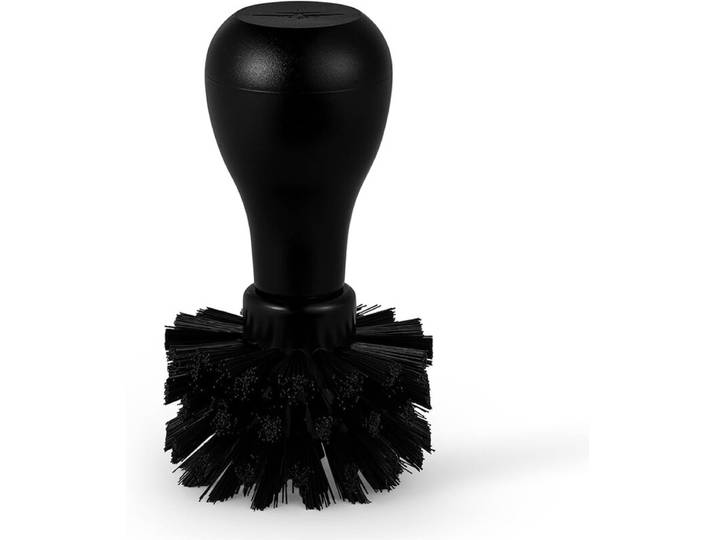 MHW-3BOMBER Brosse de nettoyage de porte-filtre à café 58 mm, brosse pour machine à espresso en ABS spécialement pour porte-filtre de 58 mm, outils de nettoyage professionnels pour barista, nettoyage efficace, noir B5536