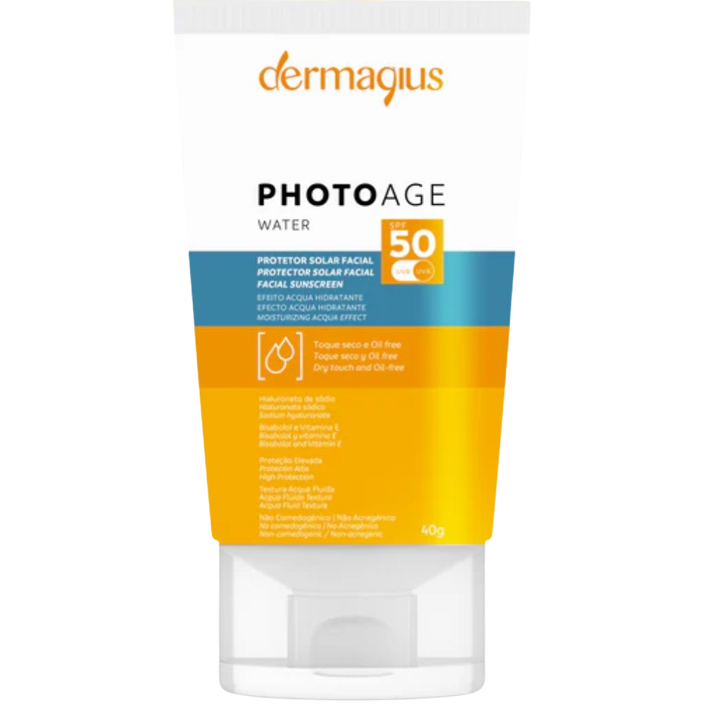 Dermagius Photoage Water Facial Suncreen Moisturizing 40mL SPF50+