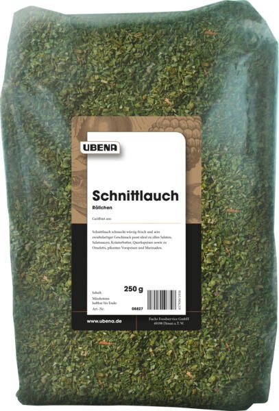 UBENA Schnittlauch Gewürz 250,0 g 718559001