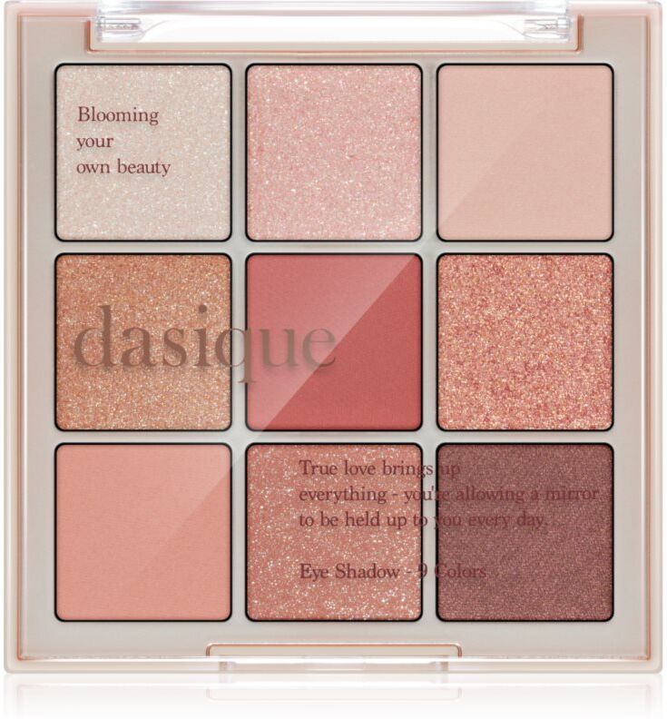 Dasique Eye Shadow Palette eyeshadow palette shade 02 Rose Petal 7 g