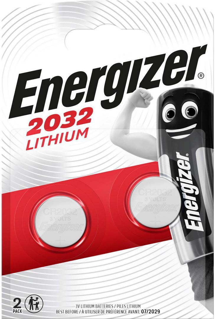 Energizer Batteri Lithium CR2032 2/fp