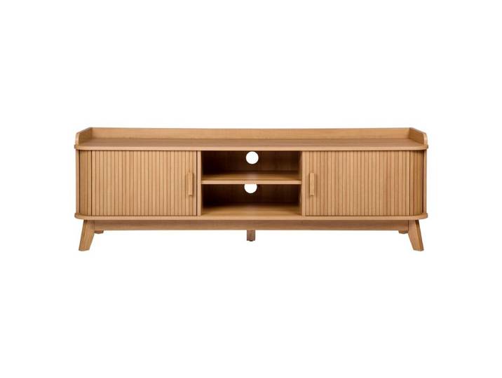 Meuble TV L.140cm OSAKA imitation chêne