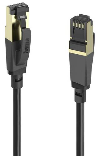 hama 00202001 Netzwerkkabel, CAT-8, 40 Gbit/s, S/FTP geschirmt, 1,5 m