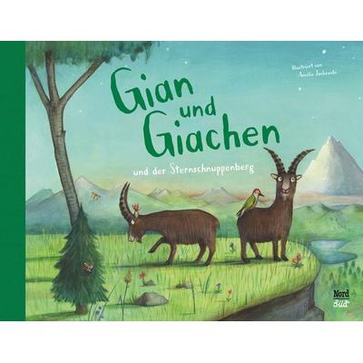 Gian und Giachen und der Sternschnuppenberg, Gebundene Ausgabe von Amélie Jackowski, NordSüd Verlag, 978-3-314-10437-4