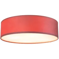 Spotlight Deckenleuchte Velluto Stoff Orange Koralle