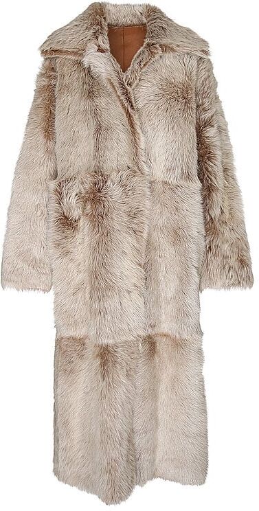 ARMA Shearling Mantel VERENA TOSCANA braun   38 38