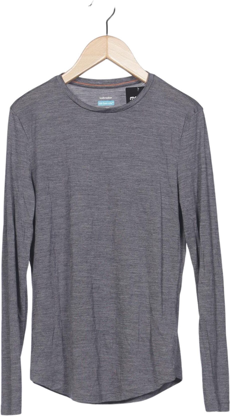 Icebreaker Damen Langarmshirt, Grau, Gr. S, Lyocell / Wolle - Second Hand