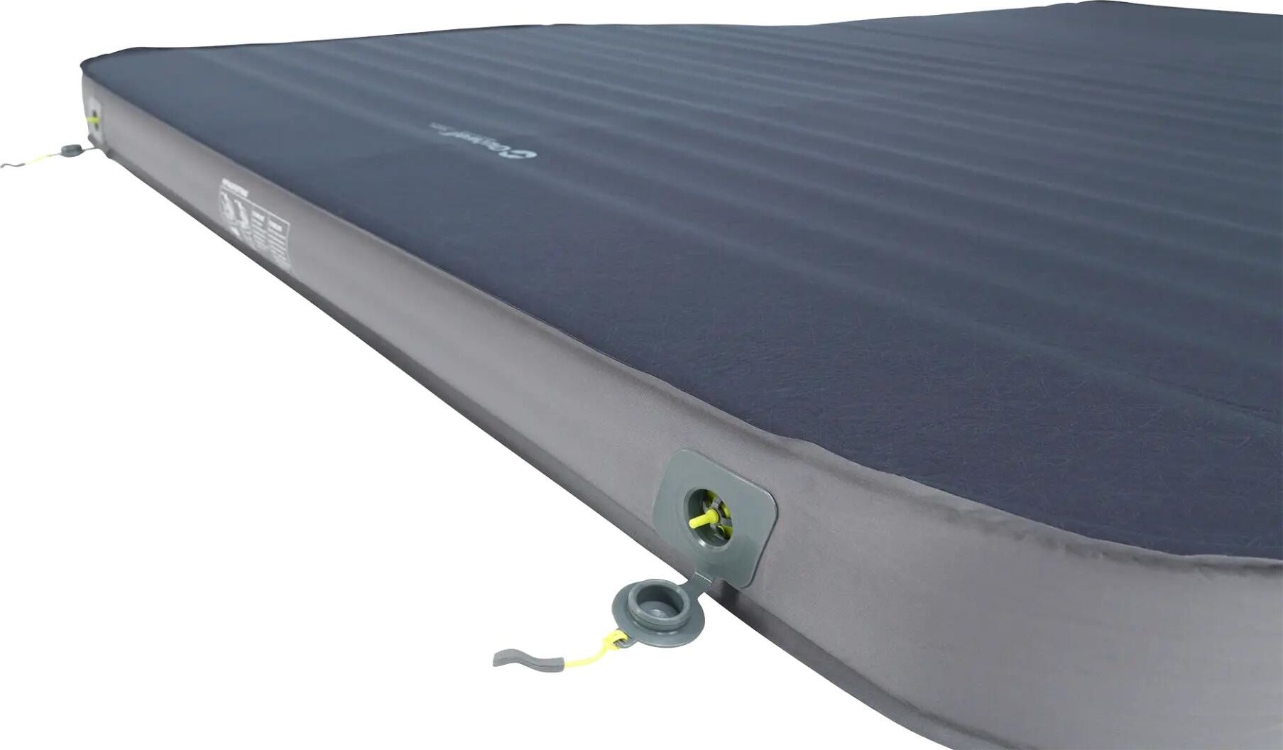Luftbett OUTWELL "Highway Campercar 193 x 132 x 7,2 cm", grau (blau), Luftbetten, B/H/L: 132cm x 7,5cm x 193cm, Polyester, Luftbett, Selbstaufblasende Schlafmatte für kompakte Elektrofahrzeuge, B:132cm H:7,5cm L:193cm blau B/H/L: 132cm x 7,5cm x 193cm