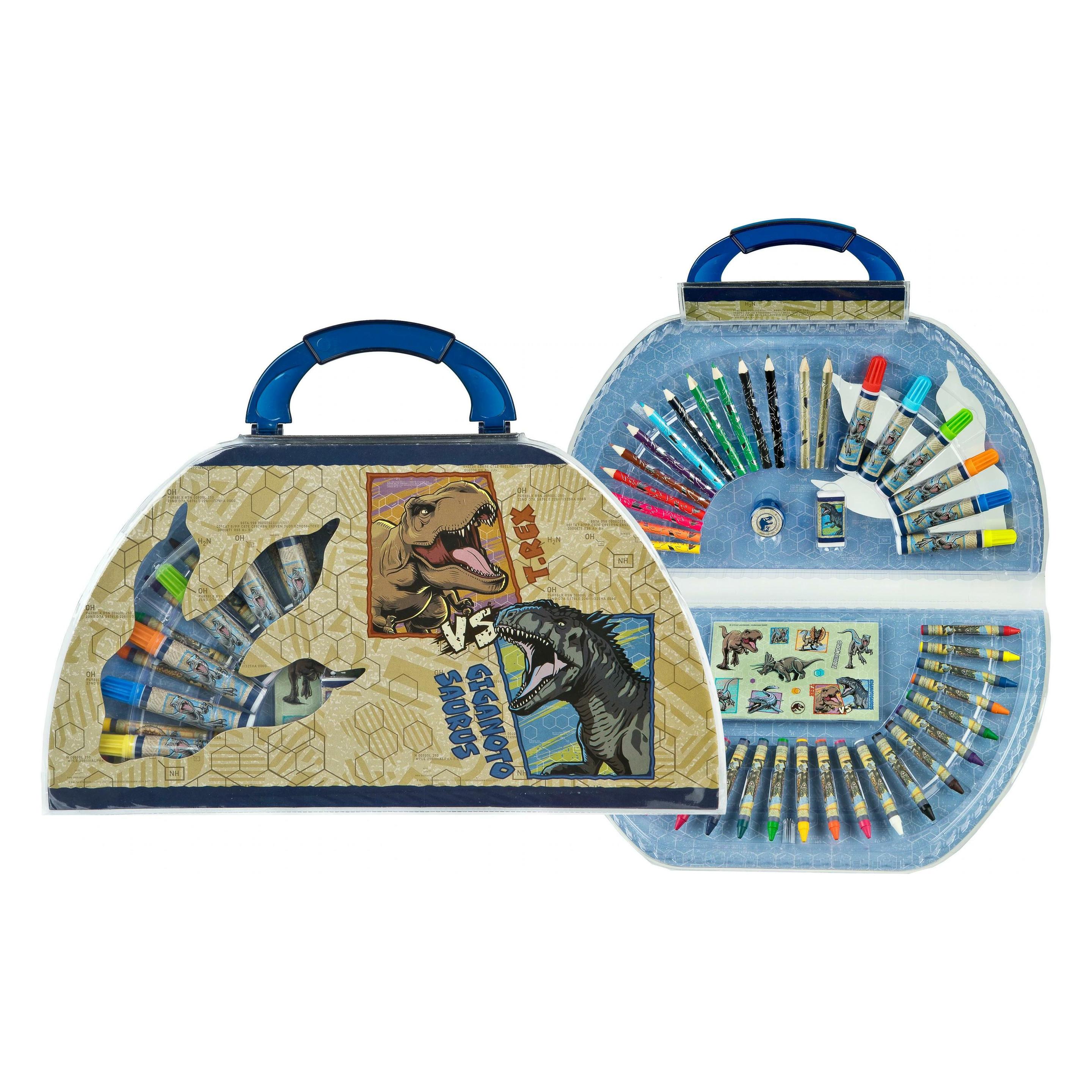 Undercover Jurrasic World Kleurkoffer 51dlg (JUST4221)
