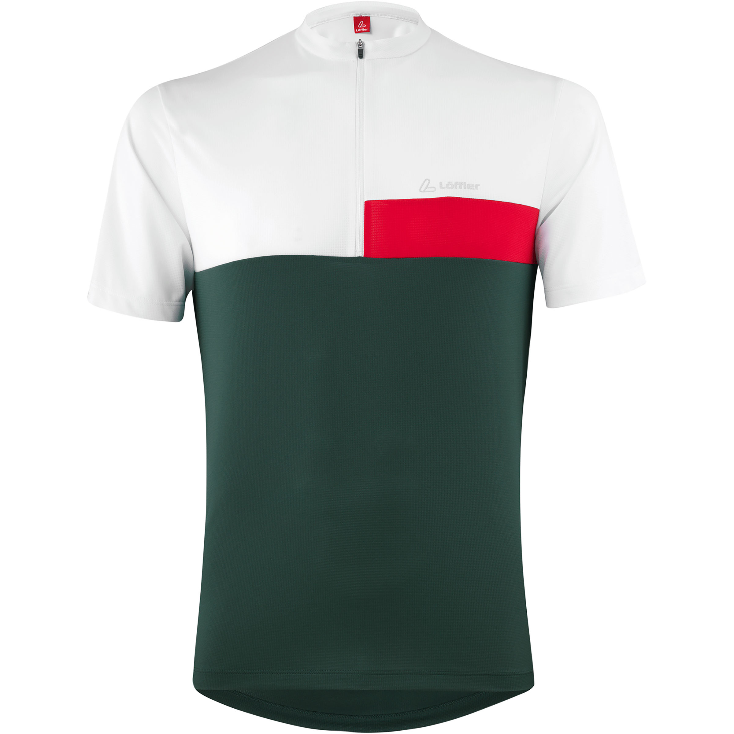 Löffler Mondo Half Zip Trikot Herren Radtrikots gruen Größe S Gravel | Commuting Schnell trocknend