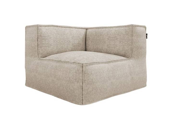 ROOLF Living Silky Loungesessel Polypropylen/Chenille Sand