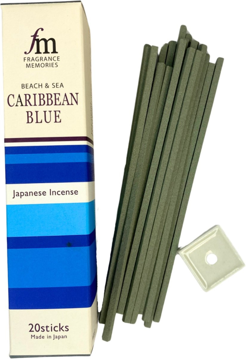 Nippon Kodo Fragrance Memories Wierookstokjes Caribbean Blue