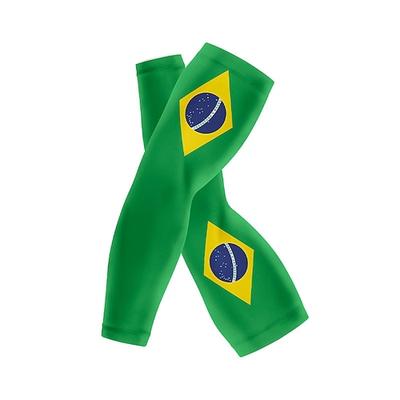 Fußball-Weltmeisterschaft 2026 Sportbekleidung Fußball 1 Paar Fächer-Sonnenschutz-Armstulpen Erwachsene Unisex Outdoor-Spiel