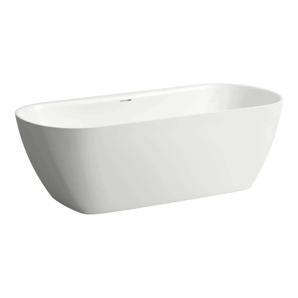 LAUFEN LUA, Freistehende Badewanne, 1700x750x560 weiß H2400820000001