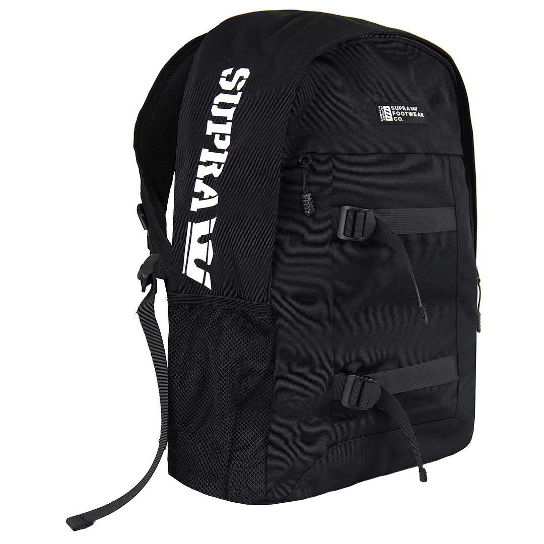 Supra Challenge Rucksack mit verstellbarem Riemen, Schwarz