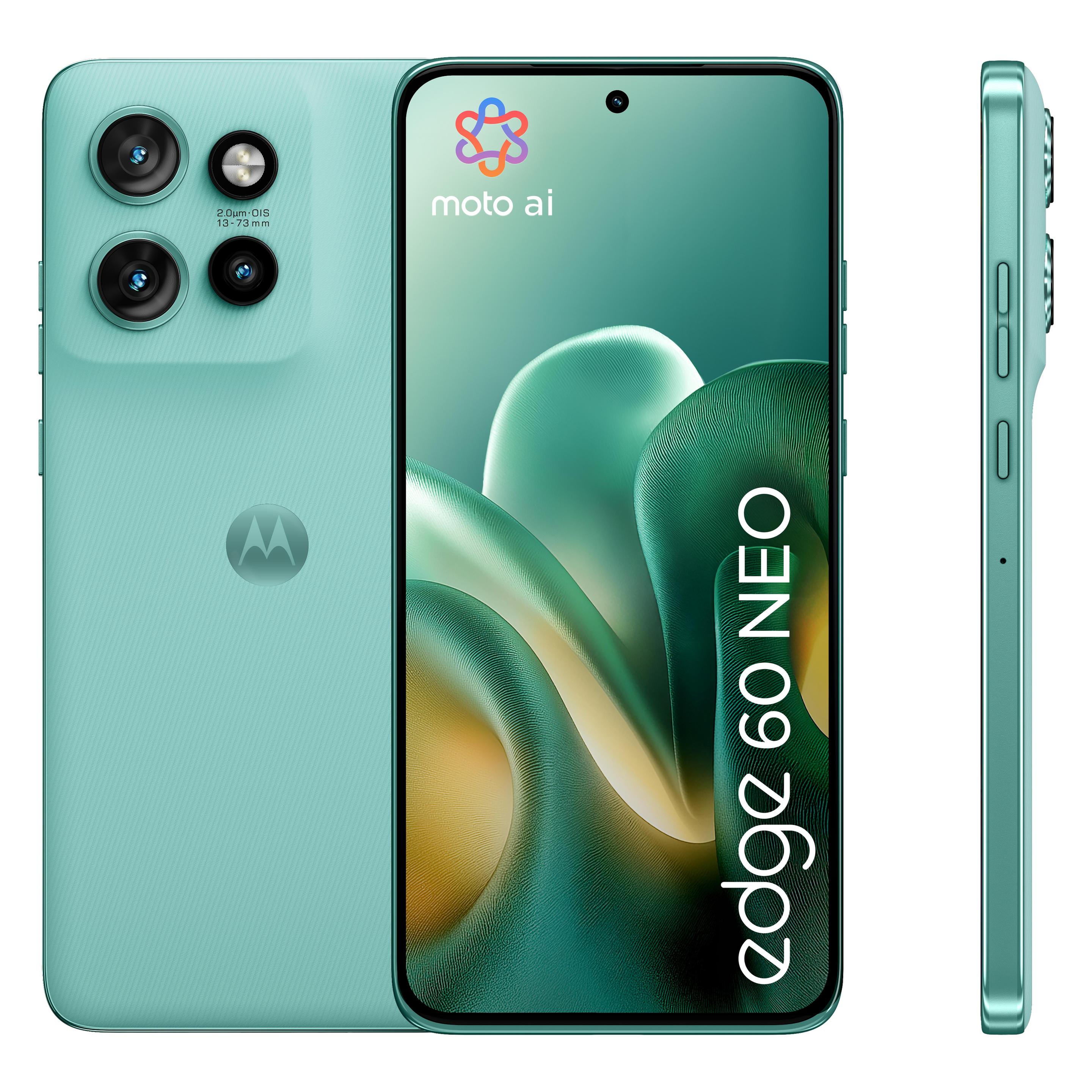 Motorola Edge 60 Neo 256GB 6.36" 5G Dual Sim Android 15 Frostbite (256 GB, Frostbite, 6.36", Dual SIM, 5G) (PBA80036IT)