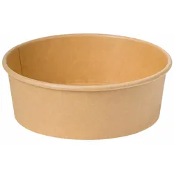 VEPATIM 50x Salatschalen 1300 ml aus Kraftpapier braun