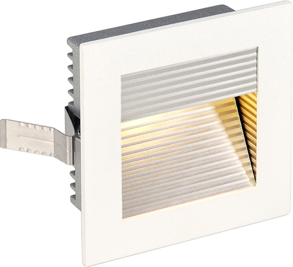 Slv Frame Curve Led Einbauleuchte, Eckig, Mattweiss, Warmweisse Led - Einbauleuchten