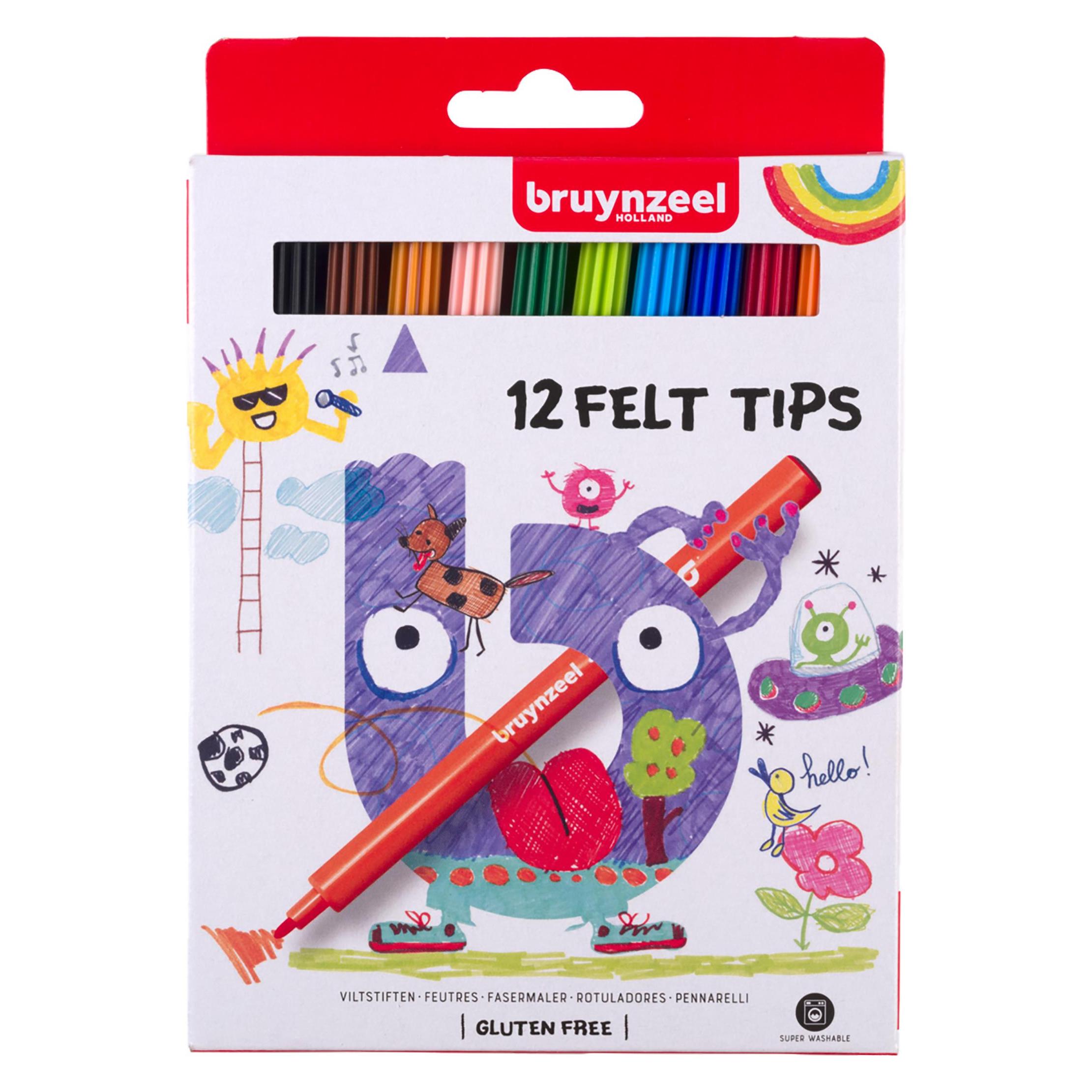 Bruynzeel Kids Filzstifte, 12St. (12x) (21113983)