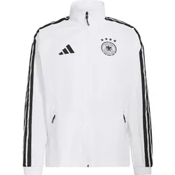 ADIDAS Herren Fanjacke DFB Anthem Heimjacke, Größe L in Weiß Weiß