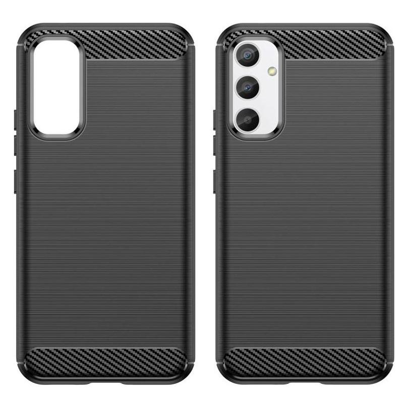 Hurtel Carbon Case Hülle für Realme 10 Pro flexible Silikon-Carbon-Hülle schwarz (Realme 10 Pro) (1404978613)