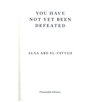 You Have Not Yet Been Defeated, Taschenbuch von Alaa Abd El-Fattah, Fitzcarraldo Editions, 978-1-913097-74-5
