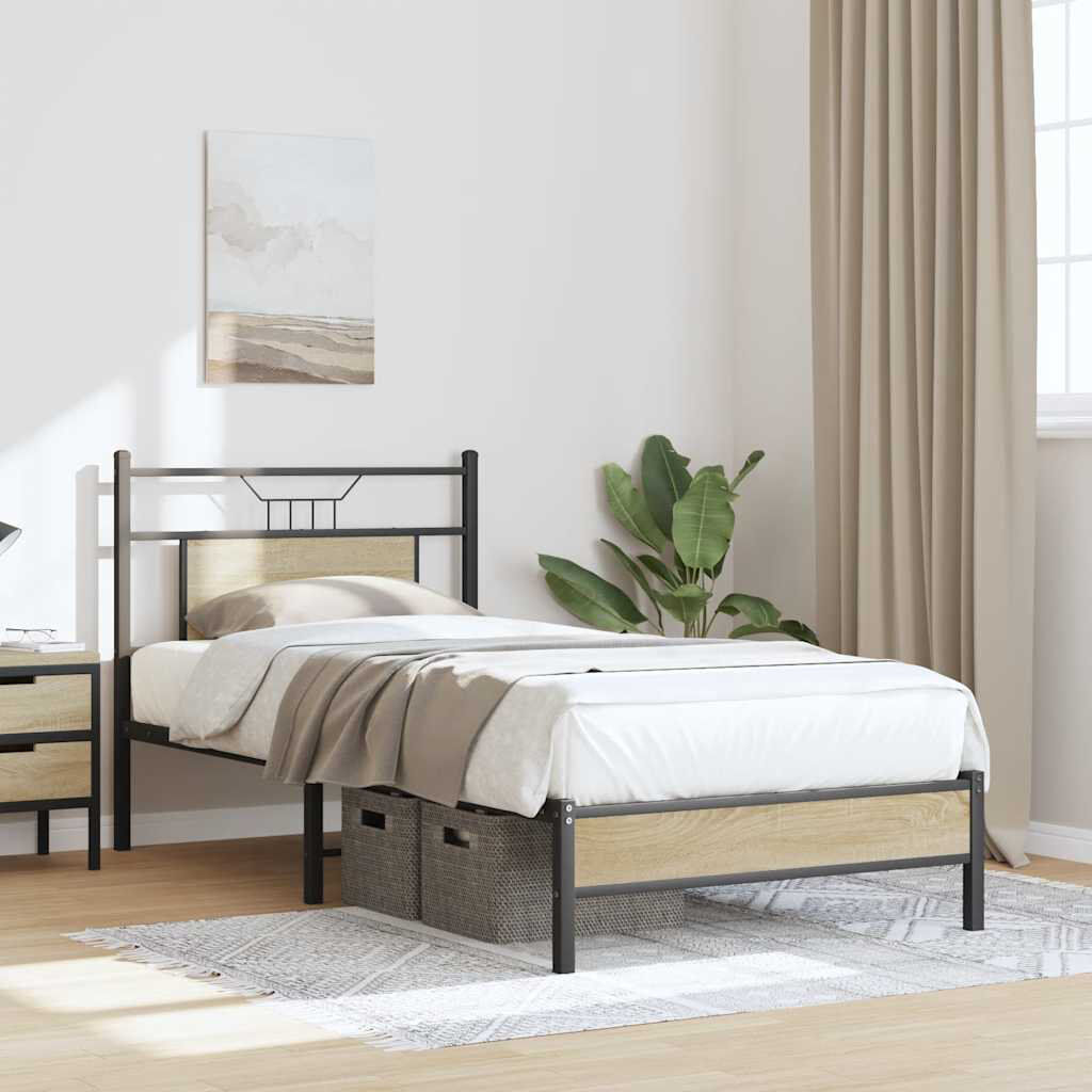 Borough Wharf Bed Sonoma Oak 80 x 200cm