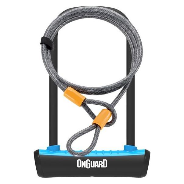 Onguard bicycle lock U-Lock neon blue 10x1200 mm (8154BU) (120 cm) (ONG-8154BU)
