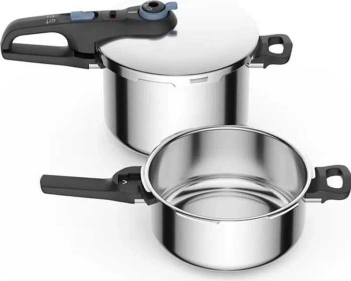 Tefal Schnellkochtopf-Set 4+6l Secure Trendy P2584301