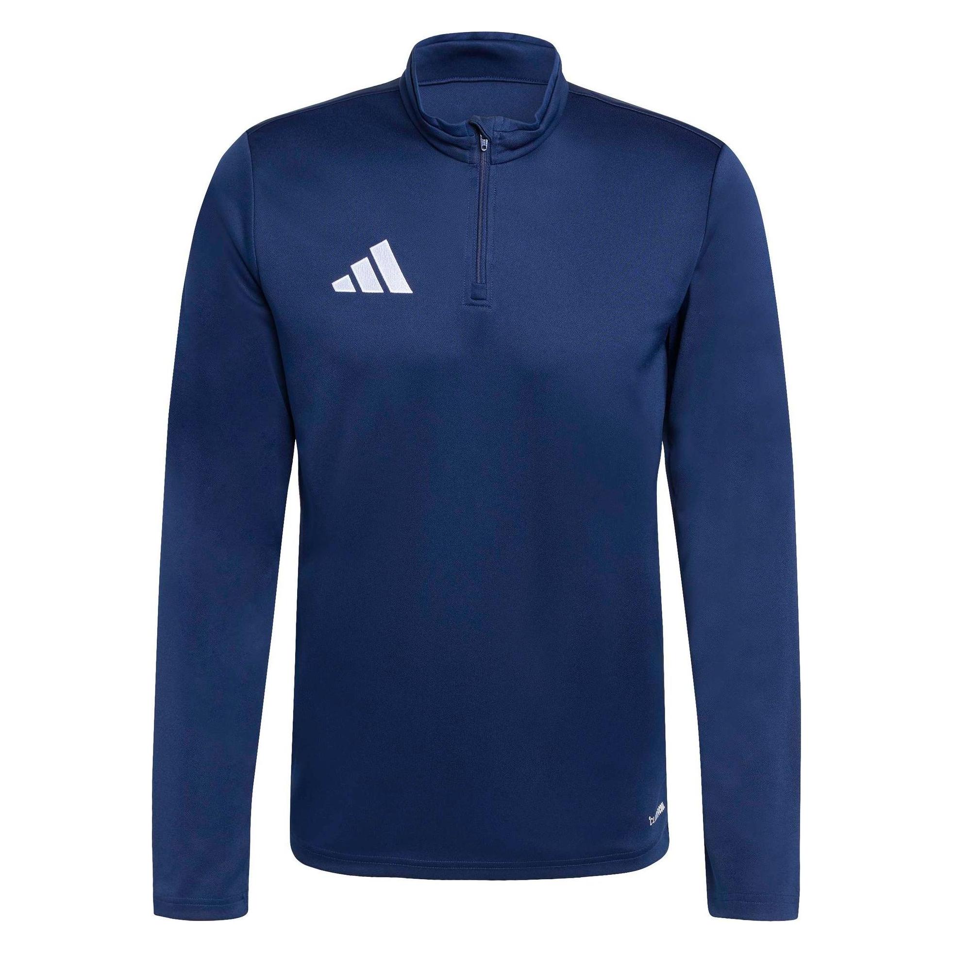 Adidas Entrada Trainingsoberteil für Herren, marineblaues Sweatshirt (L) (JZ6651)