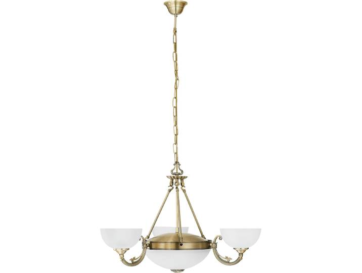 EGLO Savoy\, Fixe\, Bronze\, Blanc\, Métal\, Verre\, IP20