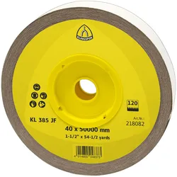 Klingspor, Schleifmittel, KL 385 JF - Schleifrolle 40 x 50000 mm (120)