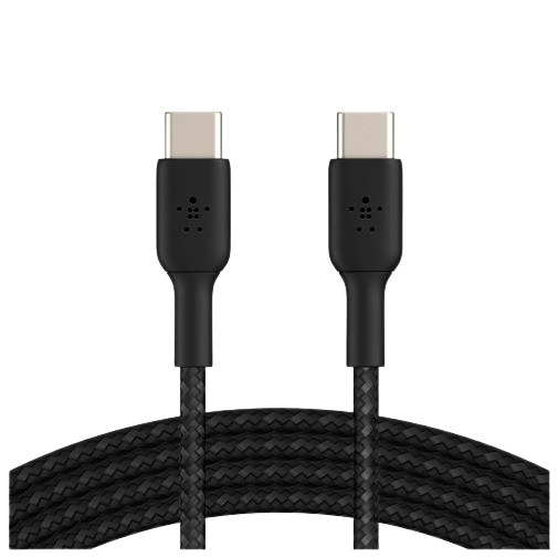 Belkin Boost Charge USB-C - USB-C Geflochtenes Kabel 1 Meter Schwarz