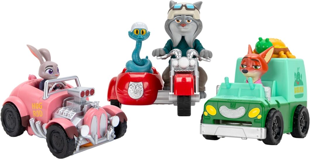 Jazwares Zootropolis Vehículos Surtidos.