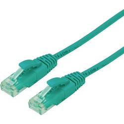ROLINE RECYCLED MATERIAL ROLINE RM Patchkabel Cat.6A UTP, grün, 0,3 m 21.45.3184