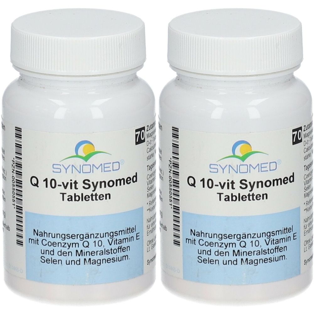 Q10 VIT Synomed Tabletten 2x 2x70 St