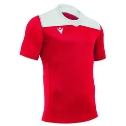 Macron, Herren, Sportshirt, Jasper (XXL), Weiss, Rot