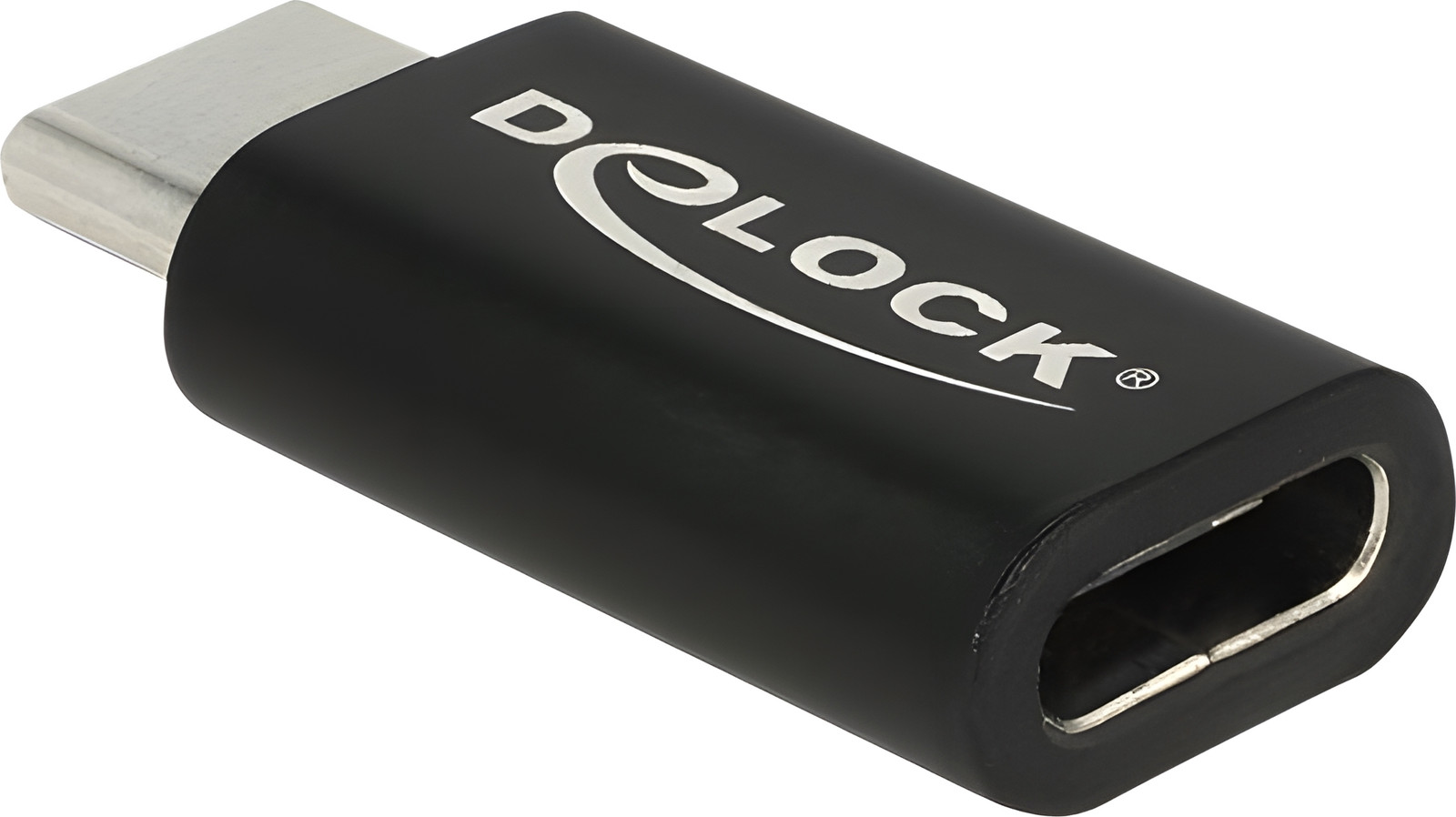 Delock 65697 USB Type-C naar USB Type-C kabel, zwart