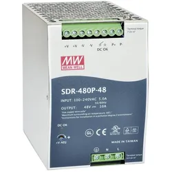 MeanWell, Systemstromversorgung, HutschienenNetzteil (DINRail)