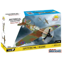 Cobi Historical Collection World War II 5868 Spitfire Mk. I N3200 5868