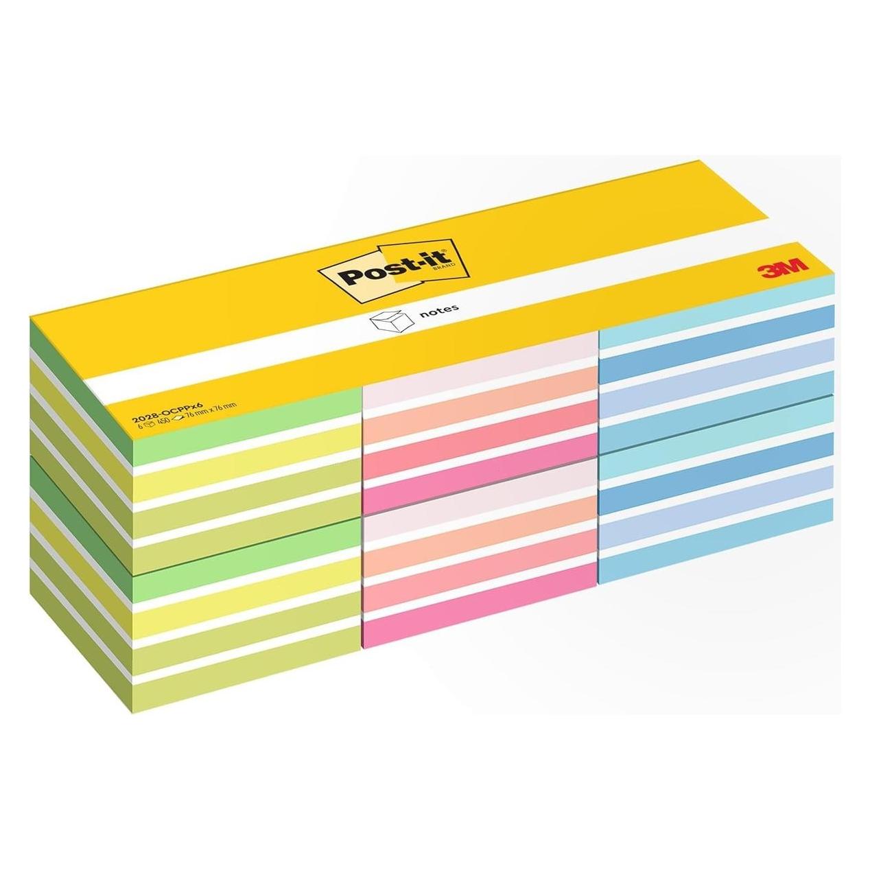 Post-it Würfel Promo (76 x 76 mm) (2028x6)