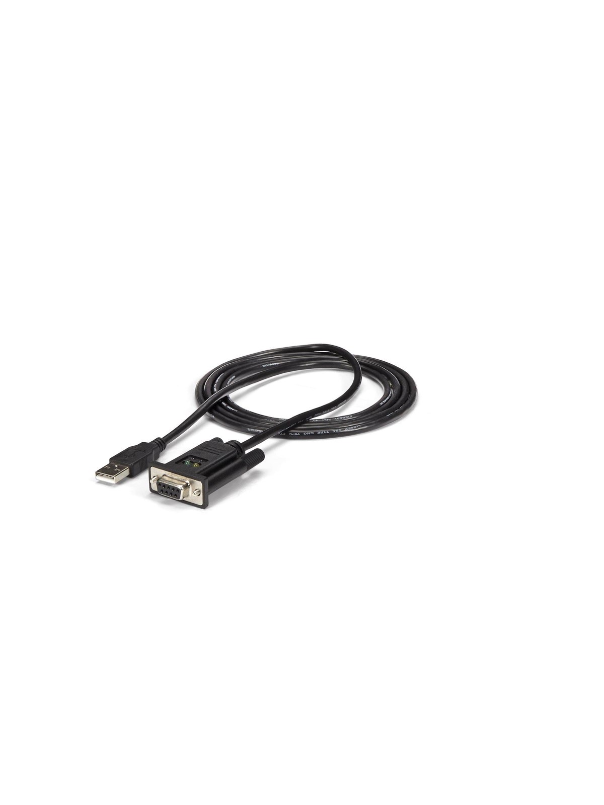 StarTech.com 1 Port USB zu Null Modem RS232 DB9 Serial DCE Adapter Kabel mit FTDI