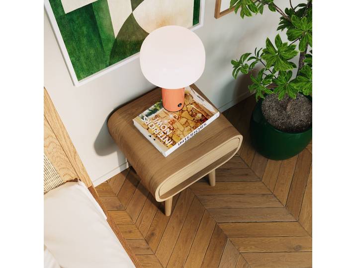 Houten nachtkastje Eva