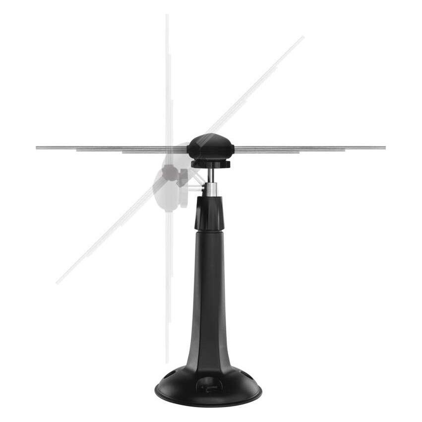 Emos Universale Antenne EM-DIO3, 0-80 km, DVB-T2, LTE/4G/5G Filter (43038749)
