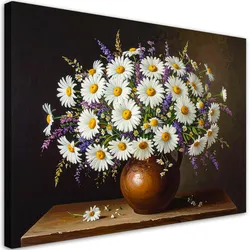 LEINWANDBILD Blumen 90x60cm