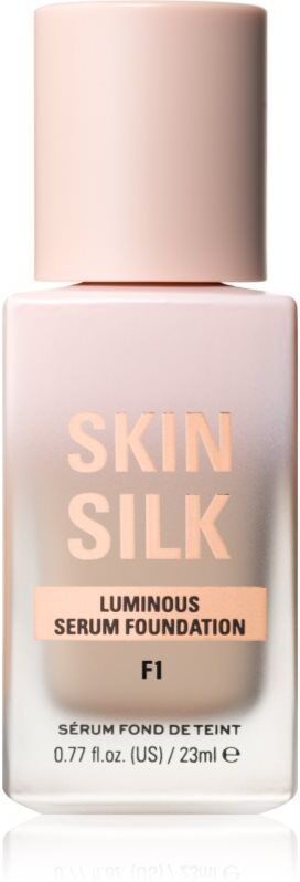 Revolution Skin Silk Serum Foundation Leichtes Make-up mit aufhellender Wirkung Farbton F1 23 ml