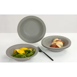 Berger Kynne Suppenteller Set 4-tlg. grau