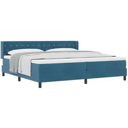 vidaXL, Boxspringbett, Thalia Crystal button tufted (200 x 200 cm)