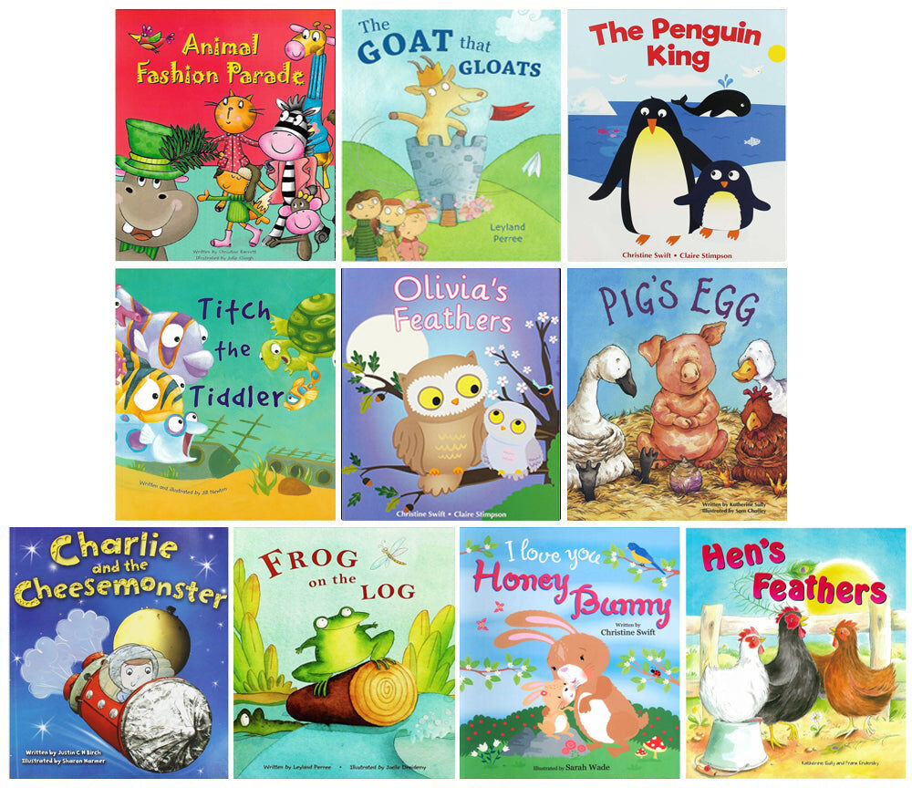 Alligator Products LTD Exciting Stories: 10 Kids Picture Books Bundle - Picture Book (Book Collection)