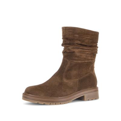 Stiefelette GABOR "Sportliche Stiefelette", Damen, Gr. 35,5, braun, Schuhe Stiefelette